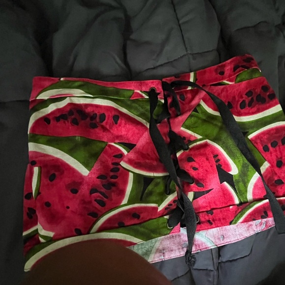 O Mighty watermelon baby tie up tube top size medium NEW NWT - Picture 2 of 8